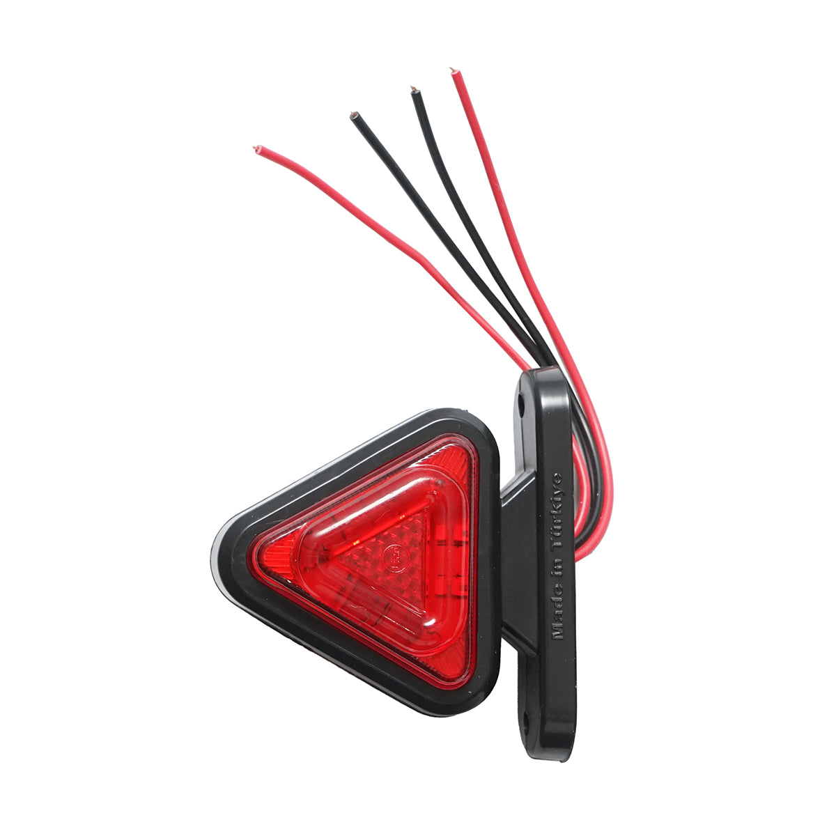 Triangular LED side marker lamp 12-24V, yellow-red FR0101 Breckner Germany